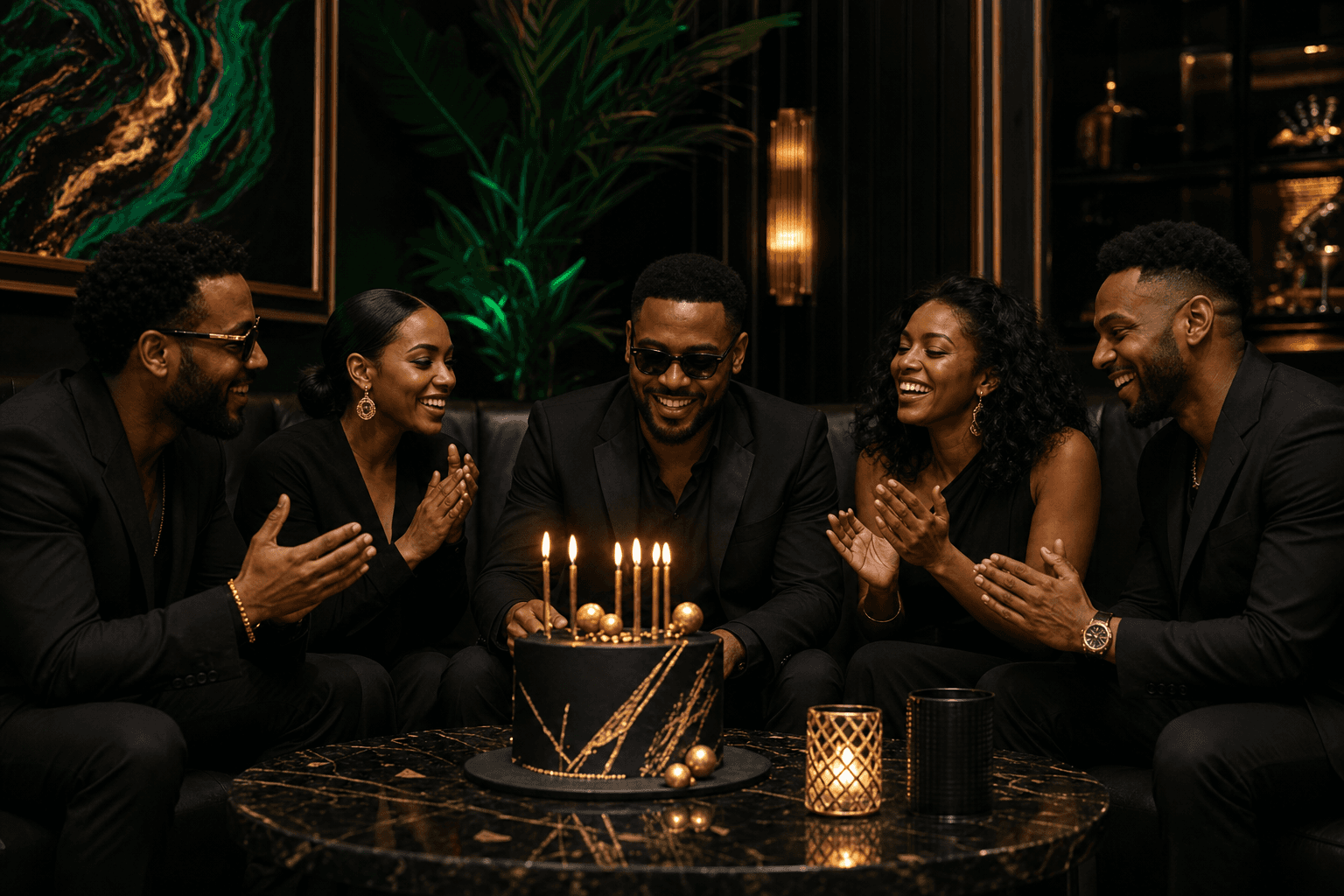 Birthday Celebration at Wolf Den Lounge